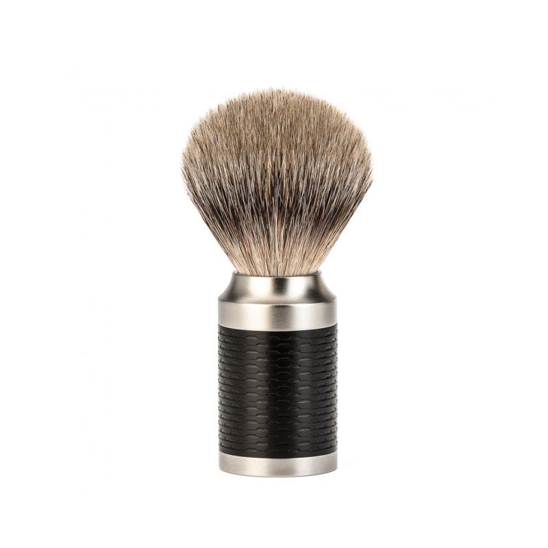 Muehle - Rocca - Shaving brush - Silvertip - Carbon fiber - 21mm