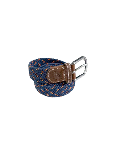 Billybelt - Elastische gevlochten riem - Alicante - Maat 2