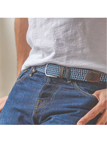Billybelt - Ceinture coton cirée élastique - Aden - Taille 1