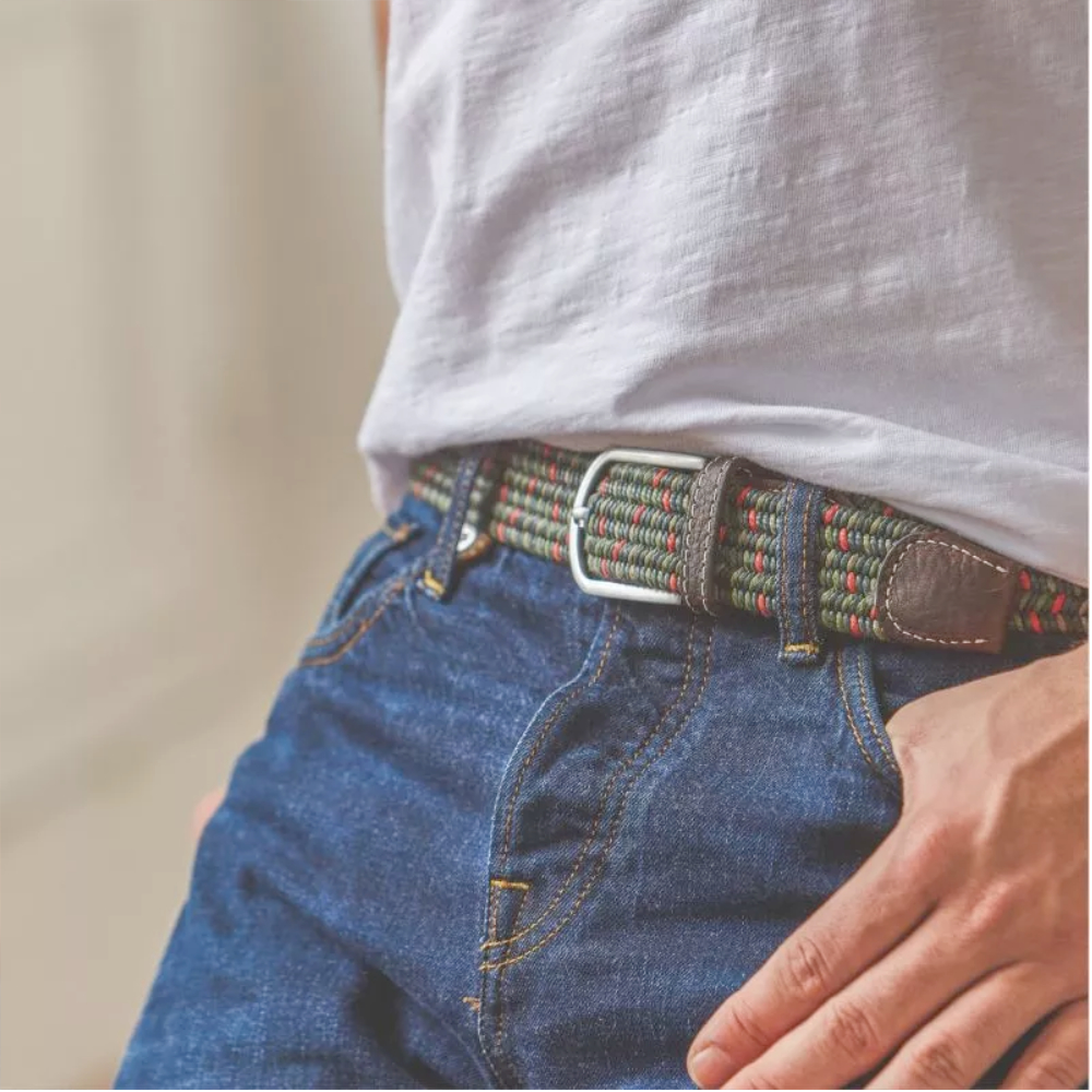 Billybelt - Ceinture coton cirée élastique - Alboran - Taille 1