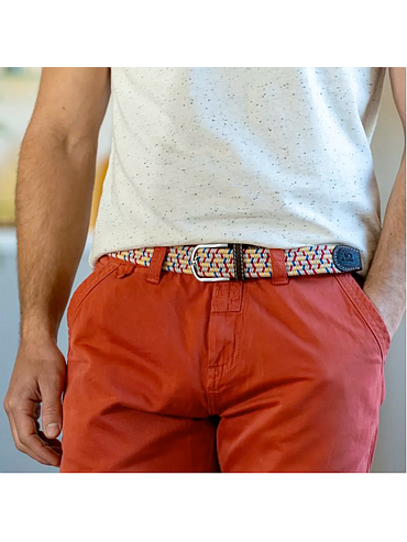 Billybelt - Ceinture coton cirée élastique - Bass - Taille 2