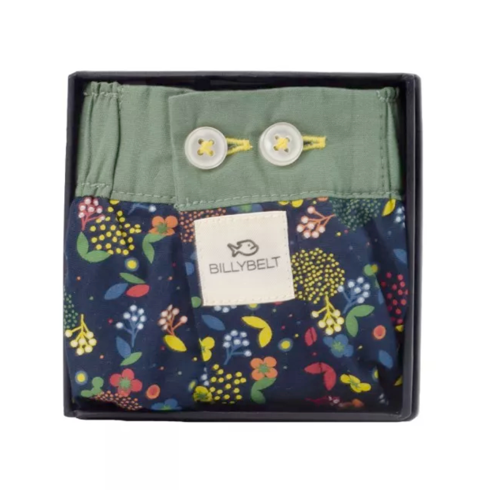 BillyBelt - Biologisch katoenen boxershorts - Flores - Maat M