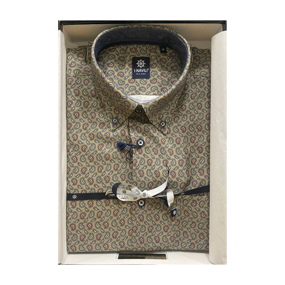 Navili - Brown Gorgona Shirt - 3XL