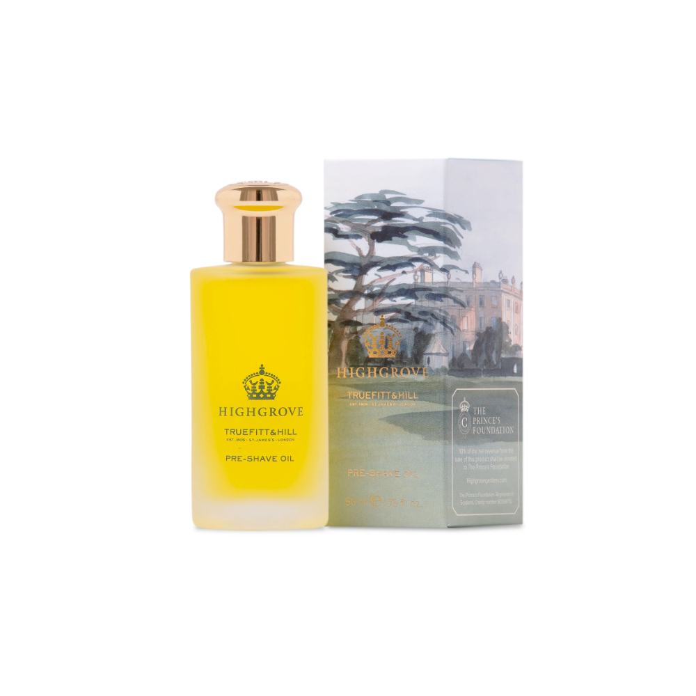 Truefitt - Highgrove Pre-Shave Olie - 60ml