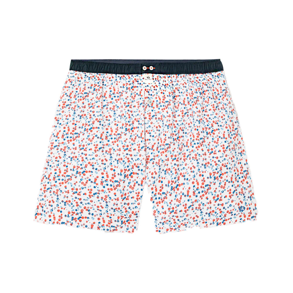 BillyBelt - Organic cotton boxer shorts - Bianco Frizzante - Size XL
