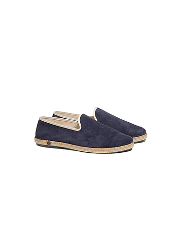 Angarde - Blauw leder Espadrille - 45