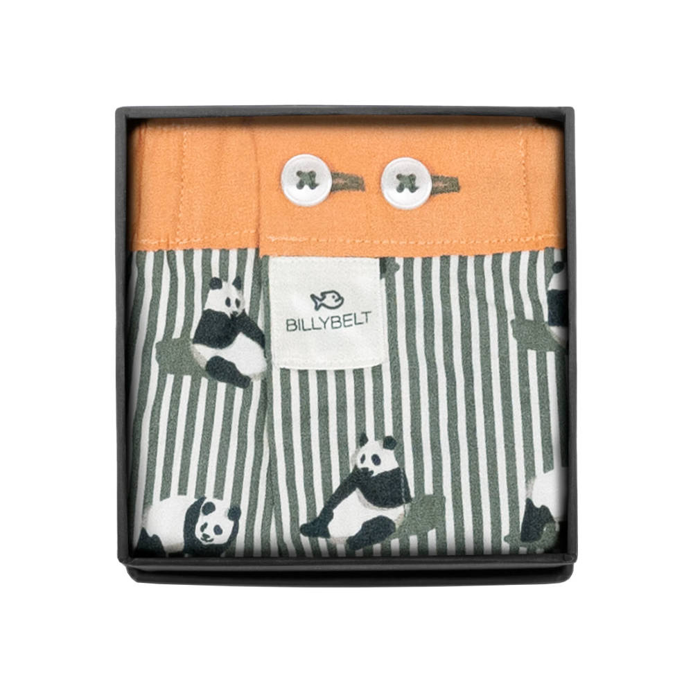 BillyBelt - Organic cotton boxer shorts - Sichuan - Size M