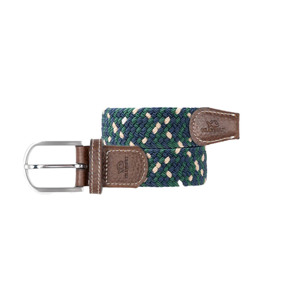 Billybelt - Elastische gevlochten riem - Bruges - Maat 2