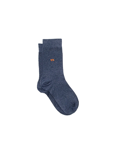 BillyBelt - Chaussettes coton - ﻿Bleu chiné