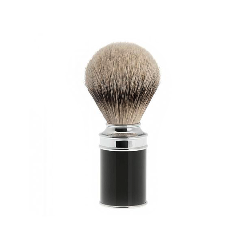 Muehle - Traditional - Silvertip Badger - Black Resin - 19mm